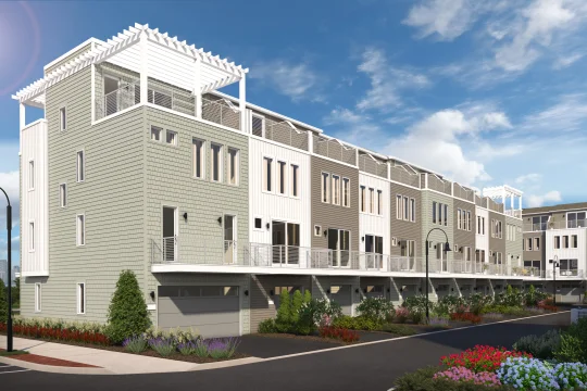 Delta at Asbury Park Building 4 Rear
