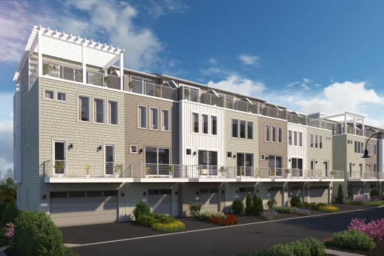 Delta at Asbury Park Building 3 Rear