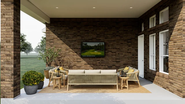 Covered Patio Dallas Bent Tree Meadows Tuscaloosa SPEC 3 Base Palette 1 Furnished