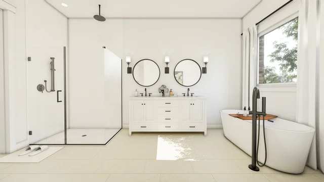 Primary Bath VT SHW Plus Dallas Bent Tree Meadows Tuscaloosa SPEC 3 Base Palette 1 Furnished