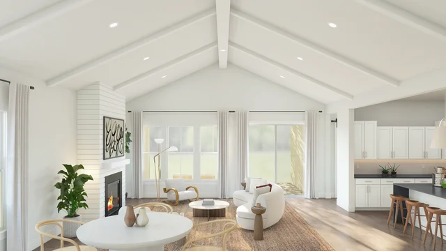 Four Seasons at Abbey Creek Franklin Great Room Loft Palette 3 Level 2 Coastal Loft