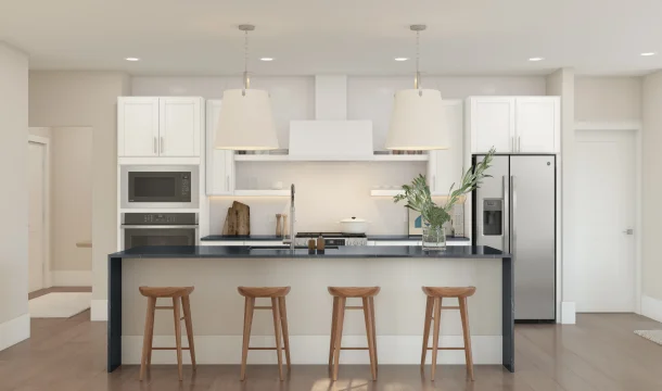 Views at Northshore Dunlewy Kitchen Loft Palette 3 Level 3 Coastal Loft