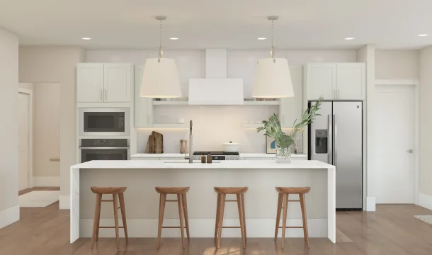 Views at Northshore Dunlewy Kitchen Loft Palette 6 Level 3 Coastal Loft