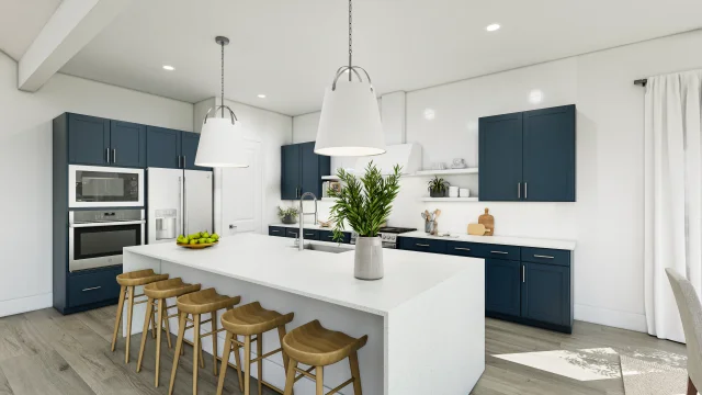 Kitchen Dallas North Sky Glasgow SPEC 2 Base Palette 6 Furnished