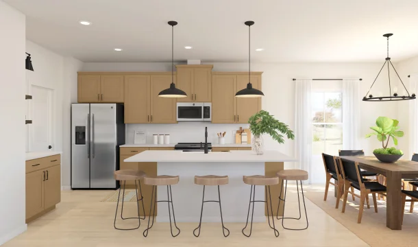 Aspire at Desert Vista Water Lily II Kitchen Farmhouse Palette 5 Ascend Industrial Farmhouse