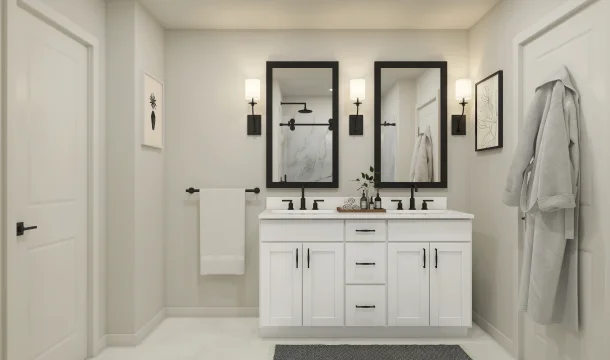 Aspire at Desert Vista Water Lily II Primary Bath Farmhouse Palette 1 and 3 Ascend Industrial Farmhouse