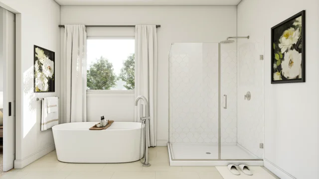 Primary Bath VT SHW Dallas North Sky Pasadena ESP SPEC 2 Base Palette 6 Furnished