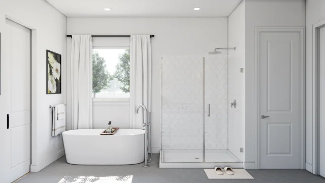 Primary Bath VT SHW Dallas North Sky Geneva SPEC 2 Base Palette 3 Furnished