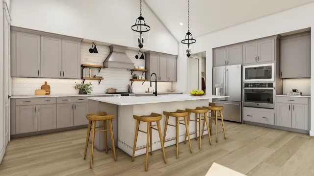 Kitchen Dallas North Sky Stirling SPEC 2 Base Palette 1 Furnished