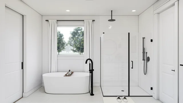 Primary Bath VT SHW Plus Dallas North Sky Stirling SPEC 2 Base Palette 1 Furnished
