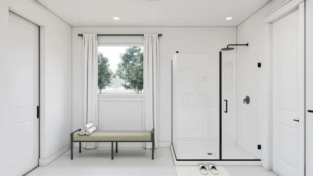Primary Bath SHW Dallas North Sky Stirling SPEC 2 Base Palette 1 Furnished