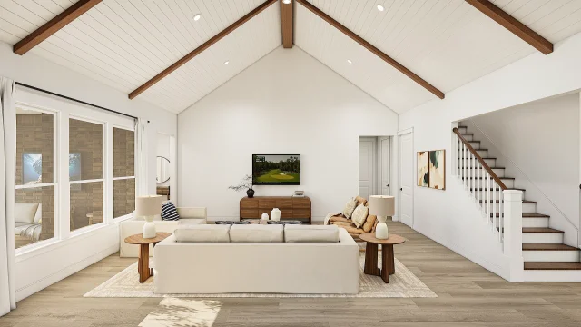 Great Room 2 Dallas North Sky Mykonos SPEC 2 Base Palette 5 Furnished