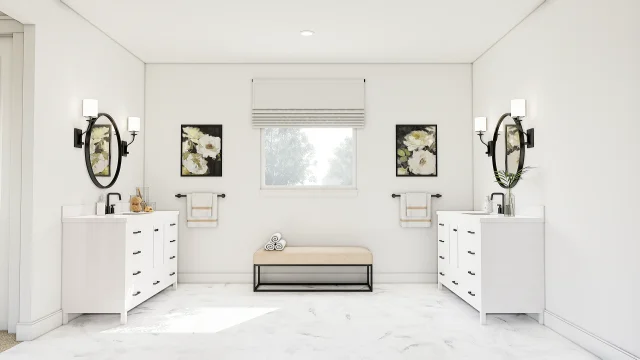 Primary Bath VTY Dallas North Sky Mykonos SPEC 2 Base Palette 5 Furnished