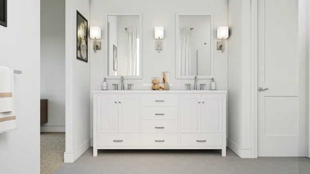 Primary Bath VTY Dallas Bent Tree Meadows Santa Fe SPEC 3 Base Palette 3 Furnished