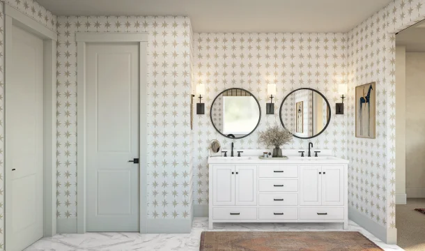 Chapel Creek Omaha Primary Bath Farmhouse Palette 5 Level 2 Farmhouse Rustic Refined