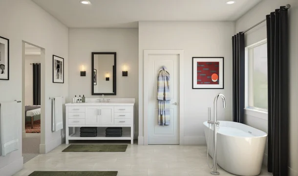 Chapel Creek Zurich Primary Bath Loft Palette 4 Level 2 Collective Loft