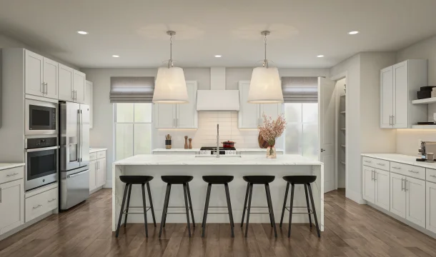 Chapel Creek Ridgewood Kitchen Loft Palette 6 Level 2 Black and White Loft