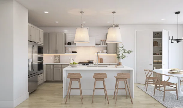 Chapel Creek Water Lily III Kitchen Loft Palette 1 Level 2 Neutral Loft