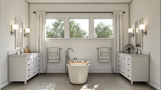 Primary Bath VTY Dallas Green Meadows Montpelier SPEC 3 Base Palette 4 Furnished