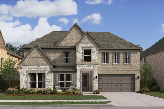 North Sky Versailles ESP Elevation SN with Stone Level 2