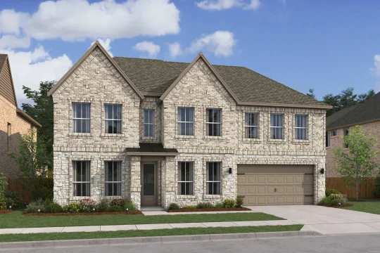 North Sky Stirling Elevation SN with Stone Level 2