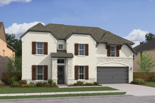 North Sky Stirling Elevation QN with Stone Level 2