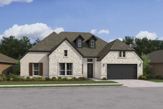 Elevon III Helena ESP Elevation QN with Stone Level 2