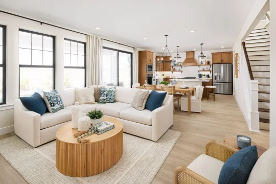 Cascade at One Lake Seine ESP Great Room Farmhouse Palette 5 Level 2 Coastal Farmhouse
