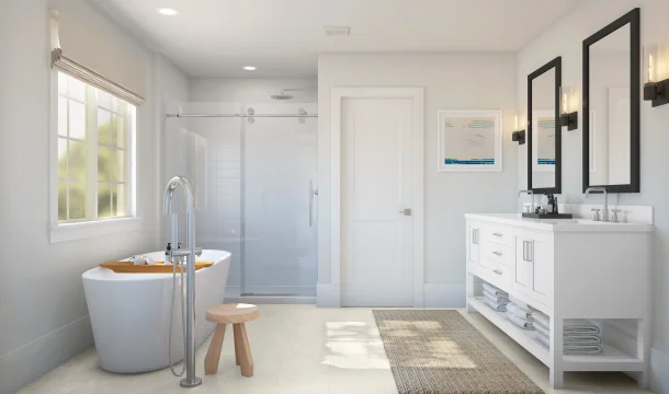Charleston Meadows Howard Primary Bath Loft Palette 3 Level 3 Coastal Loft