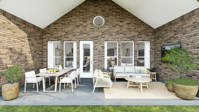 Covered Patio Dallas Elevon 3 Estates Denver SPEC 2 Base Palette 4 Furnished
