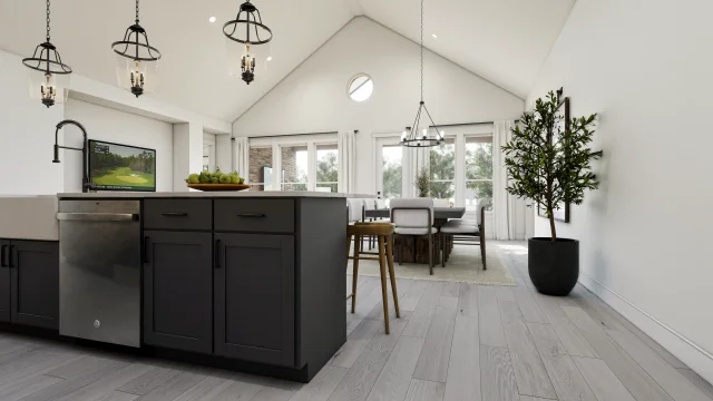 Kitchen Dallas Elevon 3 Estates Denver SPEC 2 Base Palette 4 Furnished