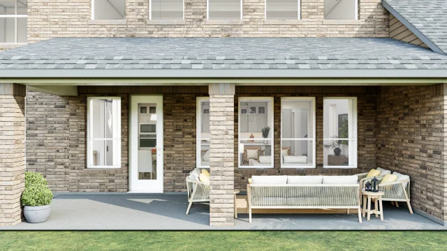 Covered Patio Dallas Elevon 3 Estates Little Rock SPEC 2 Base Palette 1 Furnished
