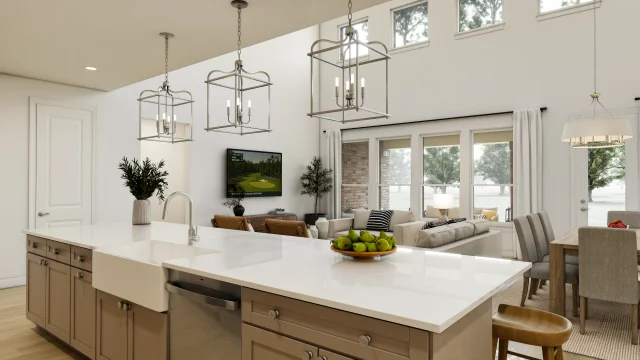 Kitchen Dallas Elevon 3 Estates Little Rock SPEC 2 Base Palette 1 Furnished