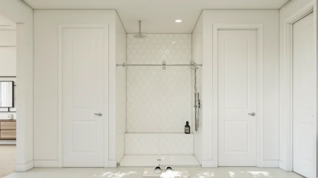 Primary Bath SHW Plus Dallas Elevon 3 Estates Little Rock SPEC 2 Base Palette 1 Furnished