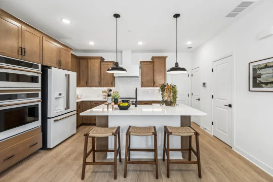 The Lofts at Gambrill Glenn Maywood II Kitchen Farmhouse Palette 5 Level 1 Industrial Farmhouse
