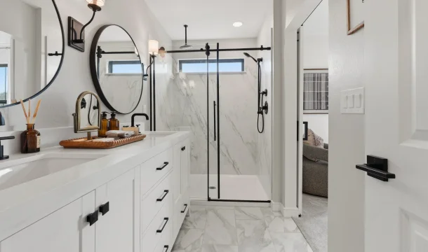 Urban at South Mountain Alpharetta II End Primary Bath Farmhouse Palette 5 Level 1