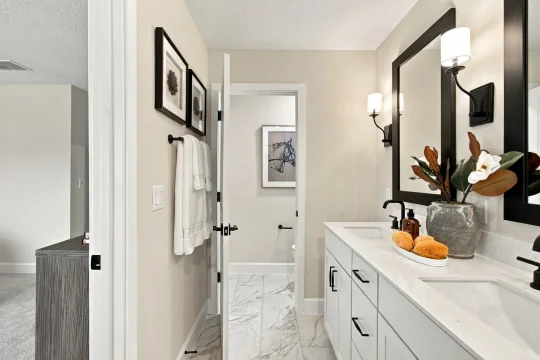 Aspire at Canter Creek Townhomes Ocala Primary Bath Farmhouse Palette 5 Ascend Fresh Farmhouse