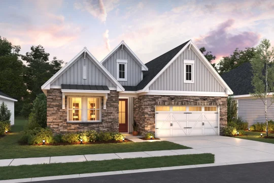 Four Seasons at Addison Farms Kelly Elevation FH Level 1