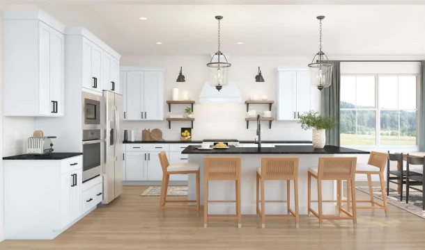 Barcelona Kitchen Gas Range Farmhouse Palette 1 Level 2 Fresh Farmhouse