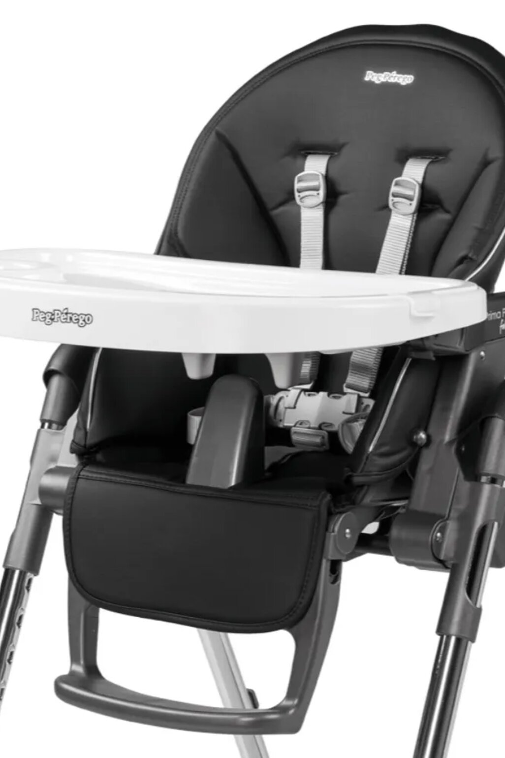 Peg Perego Prima Pappa Follow Me High Chair - Hi-Tech Licorice - highchairs