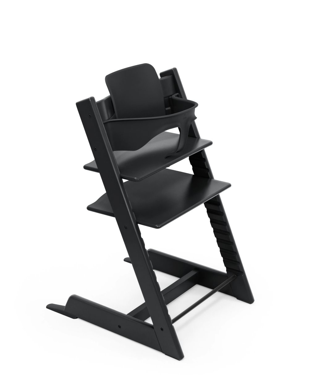 Stokke® Tripp Trapp® scaun înalt - negru