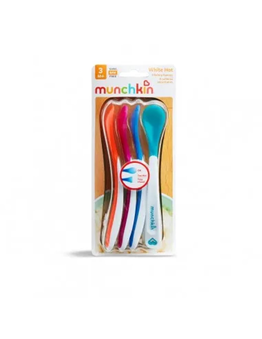 Munchkin White Hot® linguri pentru bebeluși - set 4 buc