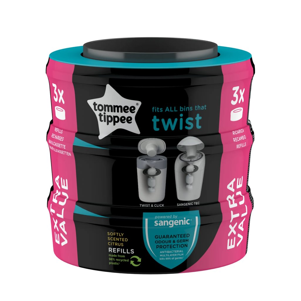 Tommee Tippee twist & click 3 x rezerve