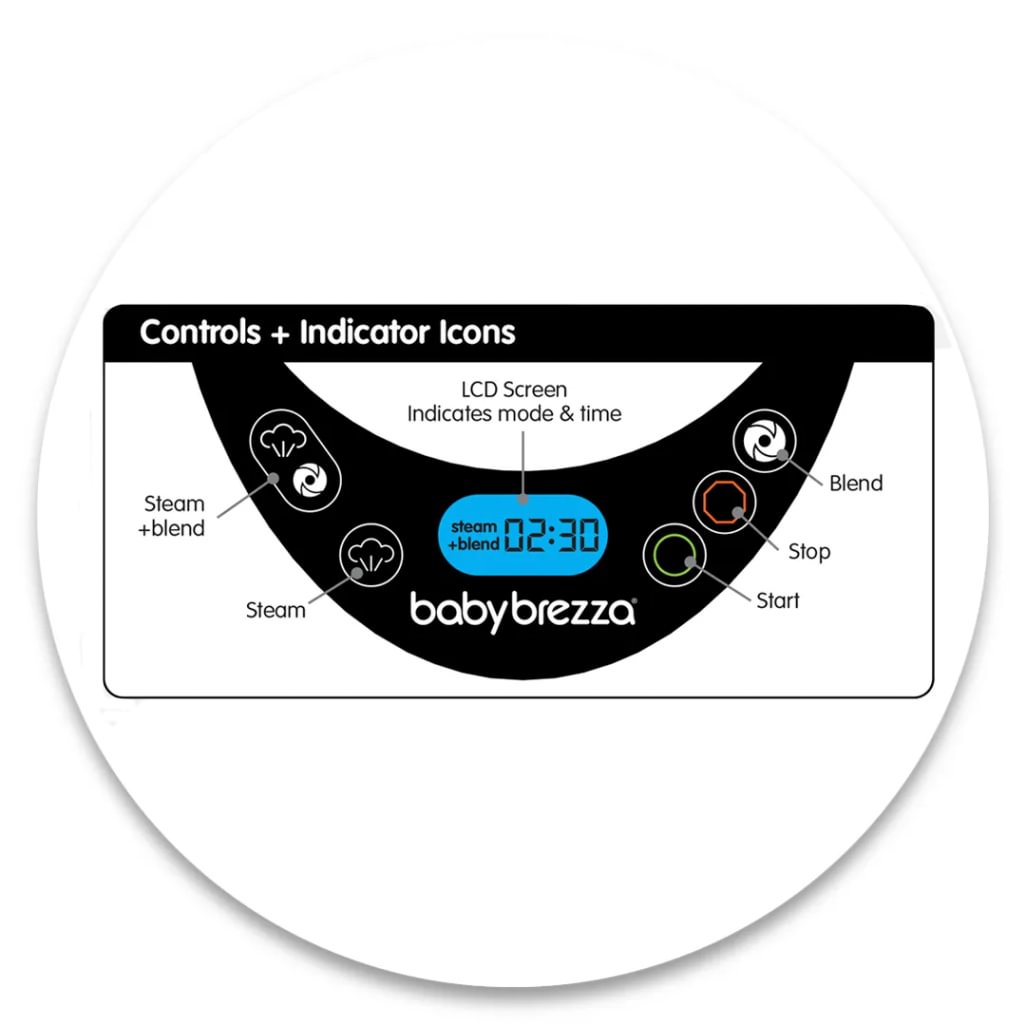Baby Brezza® One Step™ aparat de preparat mancarea pentru bebelusi