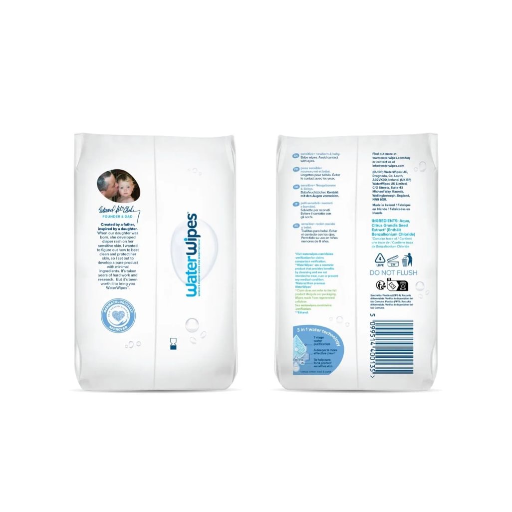 WaterWipes Bio 4 x 60-pachet