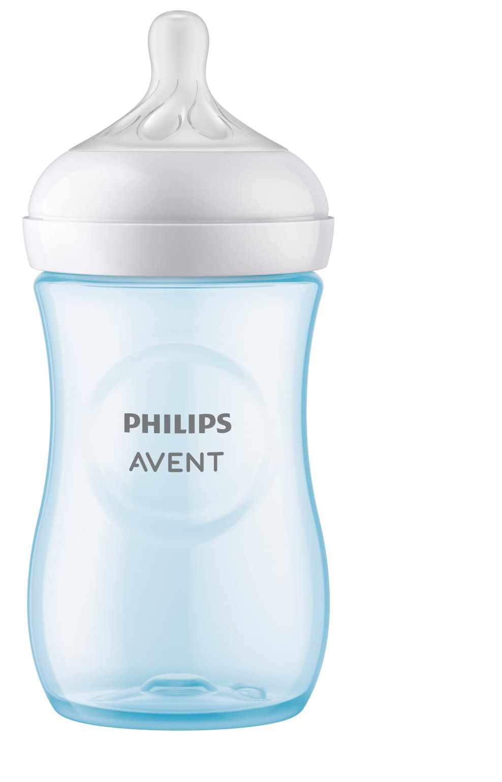 Avent Natural Response, biberon PP 1 lună+, 260ml - albastru