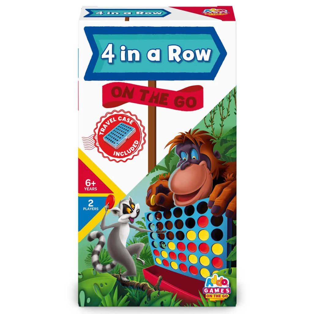 Addo Games On The Go 4 în Linie Joc de Călătorie