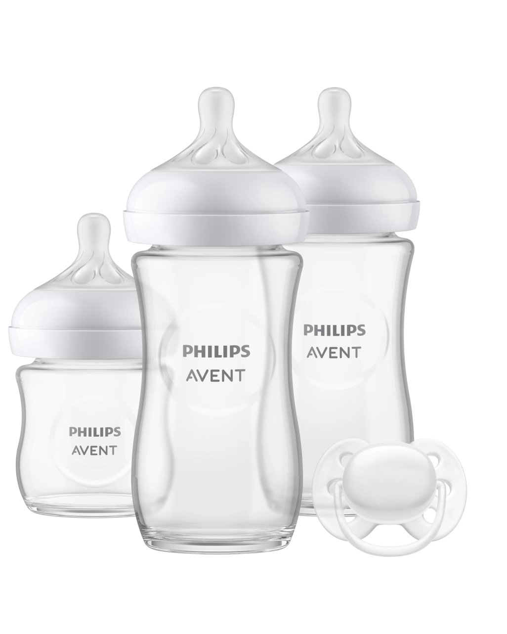 Philips Avent Natural Response Set Cadou pentru Nou-Născuți din Sticlă