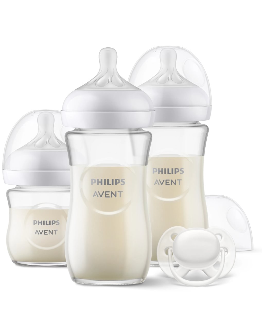 Philips Avent Natural Response Set Cadou pentru Nou-Născuți din Sticlă