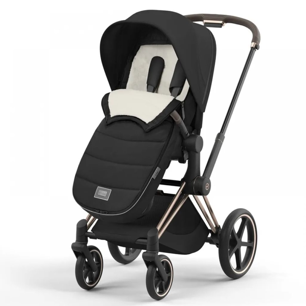 Cybex Footmuff Platinum - sepia black - accessories